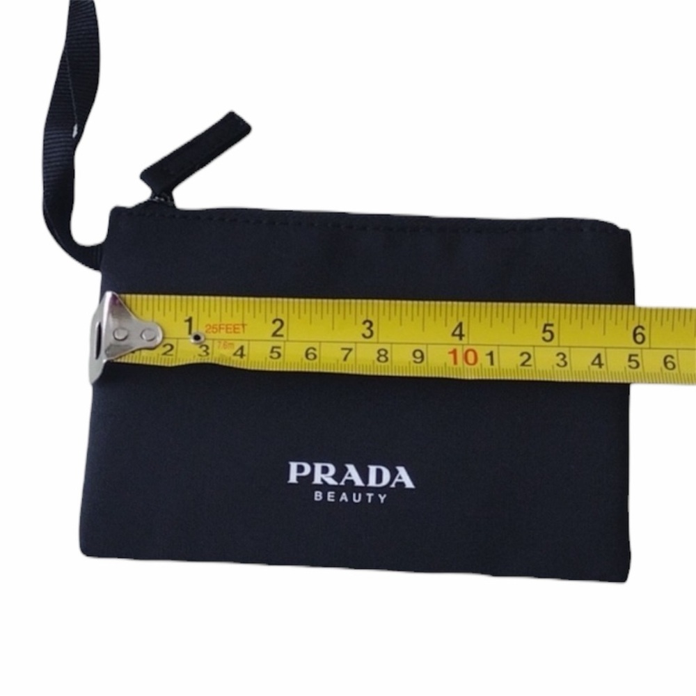 Prada Mint Green Tote with Black Pouch - Picture 3 of 6